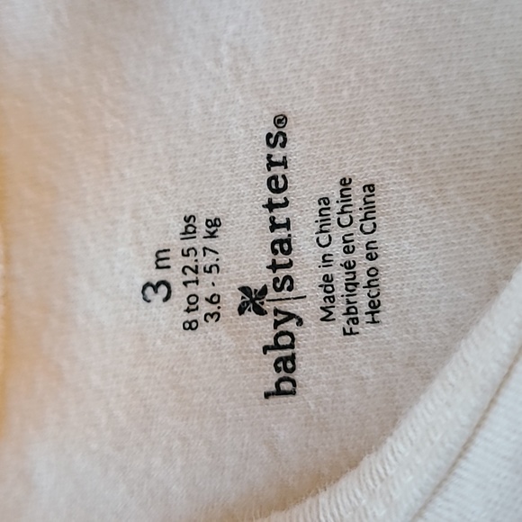 "Tutus & Touchdowns" ivory onesie/bodysuit with attached tutu - Picture 2 of 4